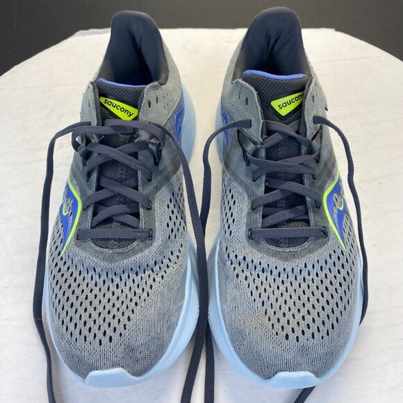 Saucony Women's S10830-15 Ride 16 Running Shoes, Fossil/Pool, Size 9.5 Wide US - Picture 1 of 15